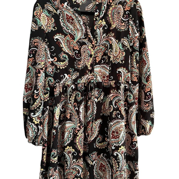 Cupshe Multicolored Long Sleeve Sundress - Picture 7 of 12